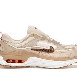 Nike AirMax Bliss Women's Beige and Brown Athletic Shoes